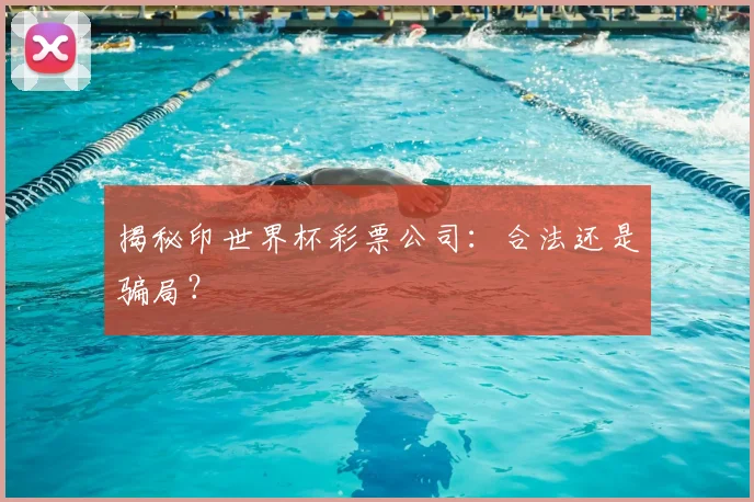 揭秘印世界杯彩票公司:合法还是骗局?