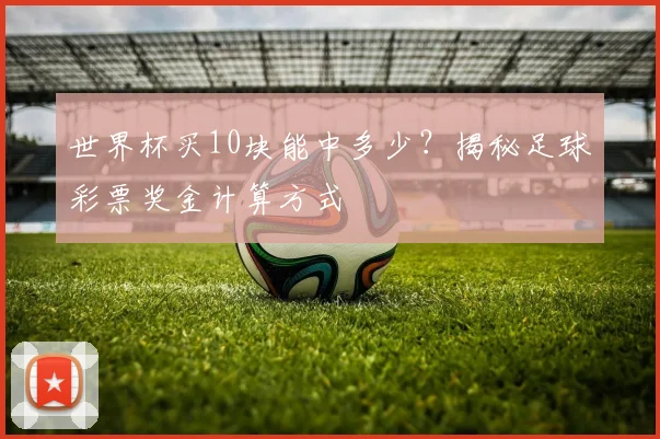 世界杯买10块能中多少？揭秘足球彩票奖金计算方式
